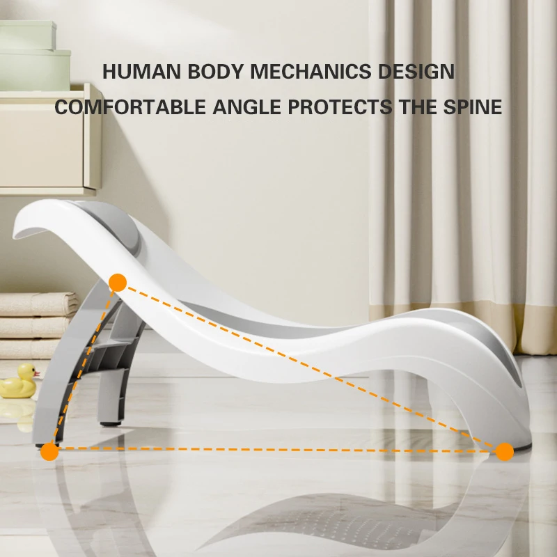 Folding Baby Bath Tub Portable Baby Shower Tubs With Temperature Sensing Non-slip Cushion Newborn Bathtub Safe Kids Bathtub