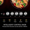 29 Inch 4-Burner Electric Cooktop with 5 Heat Levels and 90-min Timer Smoothtop Ceramic Glass Kitchen Appliance Digital Control 3