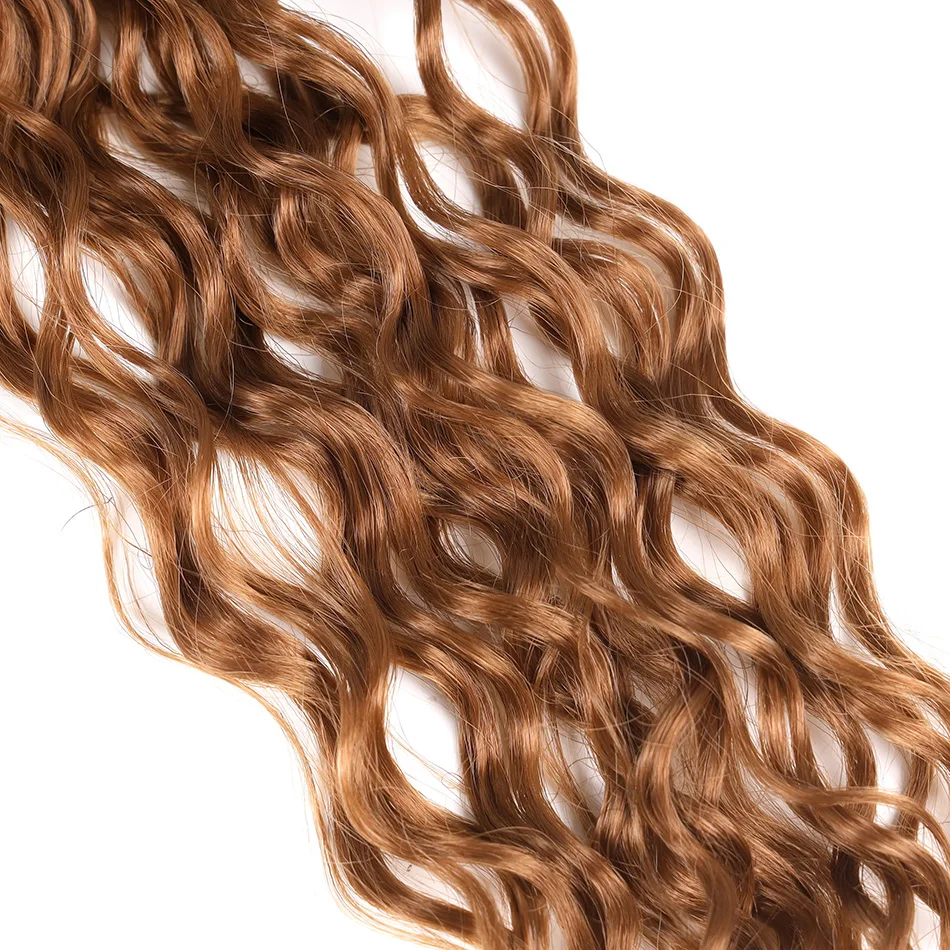 BOL Curly Organic Hair Extensions 20 24 28Inch Long Synthetic Bundles Fake  Hair for Women Water Wave Heat Resistant Full Head - AliExpress