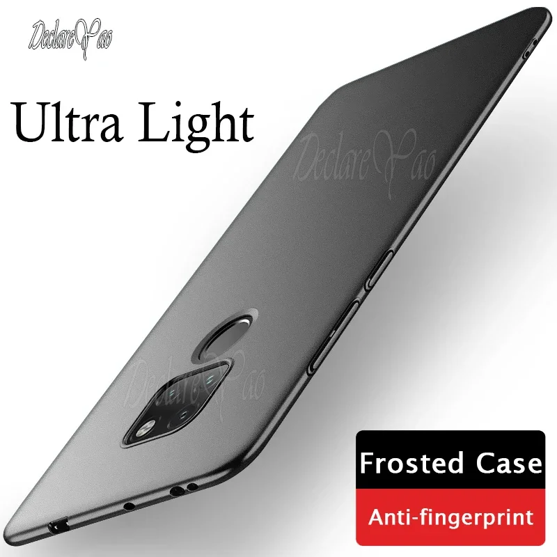 Cover Per Huawei Mate 20 Pro Custodie Slim Glassato Coque Per Huawei Mate 20 20X 5G Cover Rigida Opaca Cover Mate 20 X Mate20