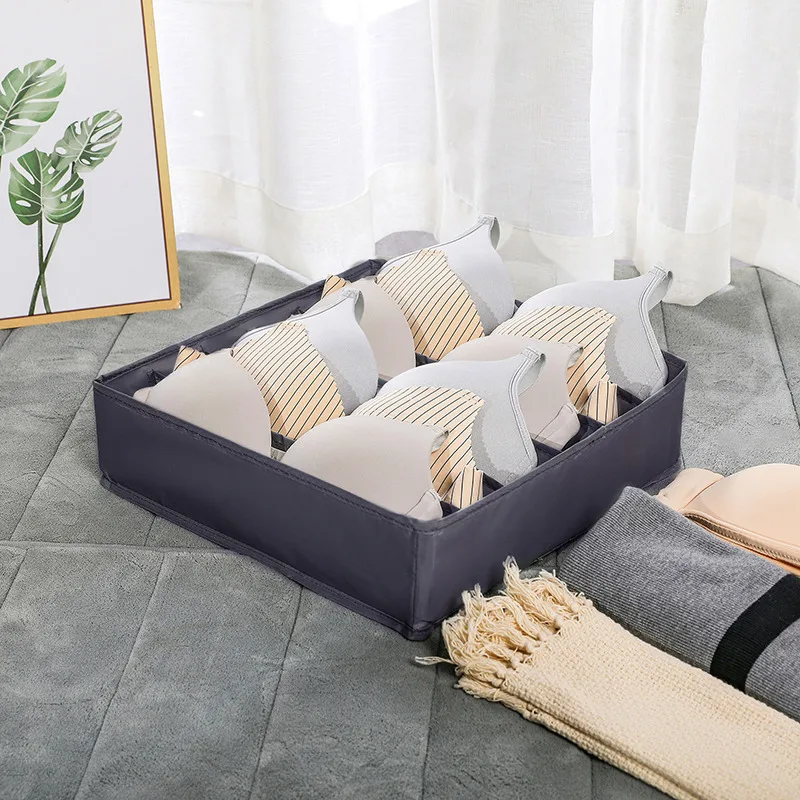 Storage Box Underwear Bra Socks Storage Box Cabinet Drawer Organizer Socks Scarf Underwear Organizer Box Wardrobe Clothing Storage
