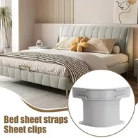 Clips de serrage d'angle pour drap de lit robustes, matériaux de haute qualité, durables et fiables, protecteurs de pinces pour drap de lit, 4/8/12 pièces 2