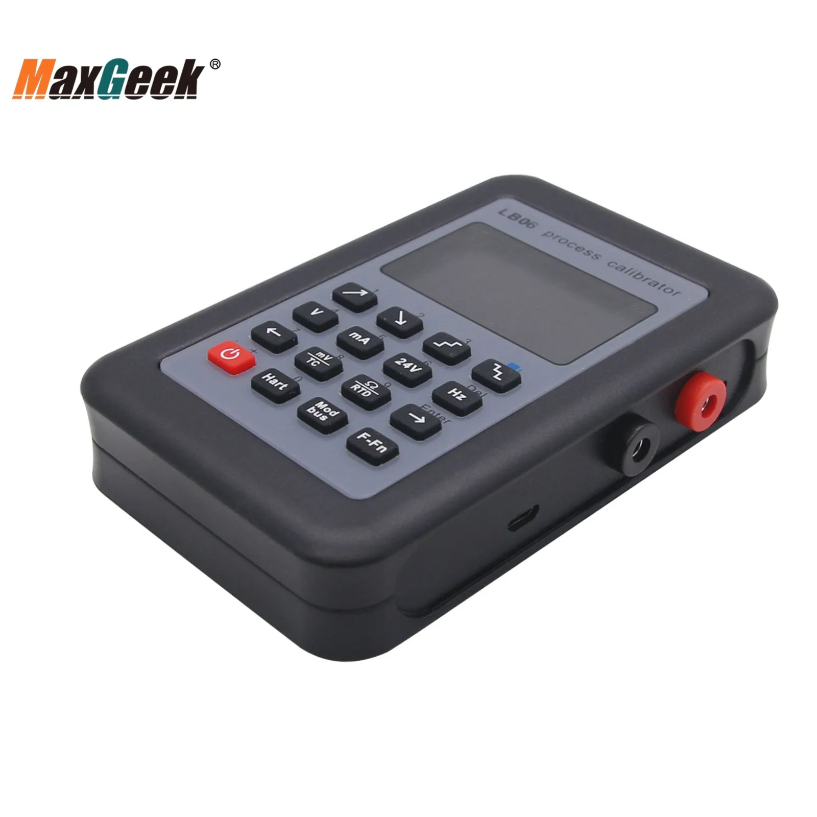 Maxgeek New Multifunction Process Calibrator LB06 MODBUS RTU Hart Communicator PT100 Frequency 4-20mA 0-10V Signal Calibrator 3