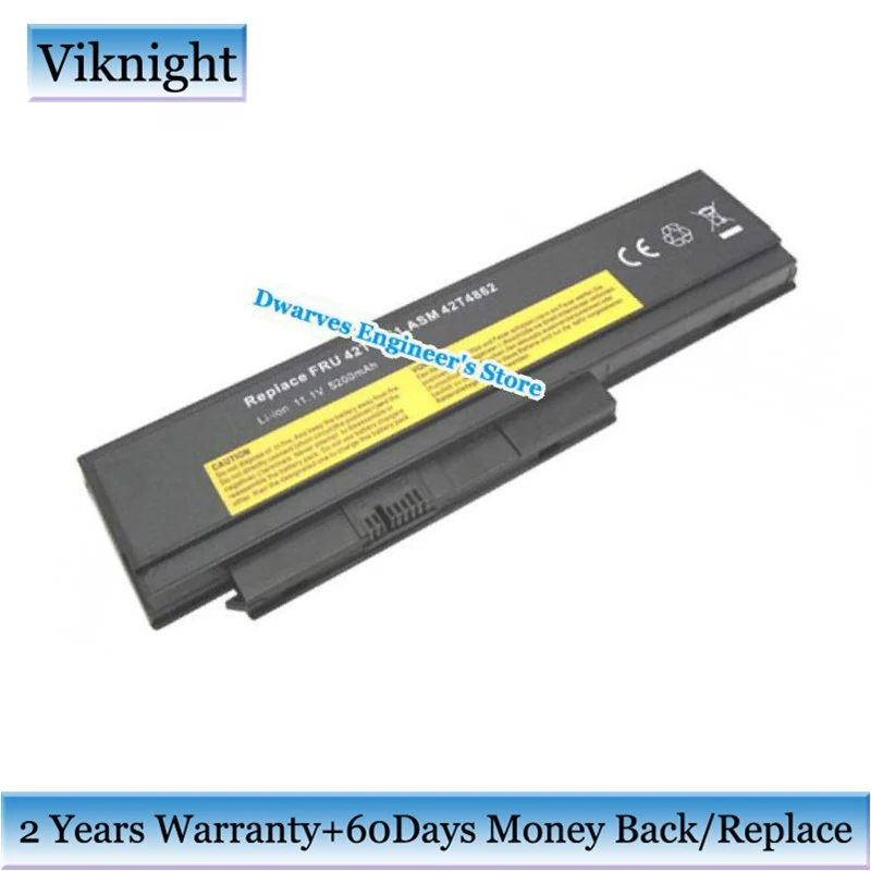 

ASM 42T4904 X220 Battery for Lenovo ThinkPad X220i X220s 42T4941 42T4942 42Y4864 42Y4868 42Y4874 Battery 11.1V 5800mAh