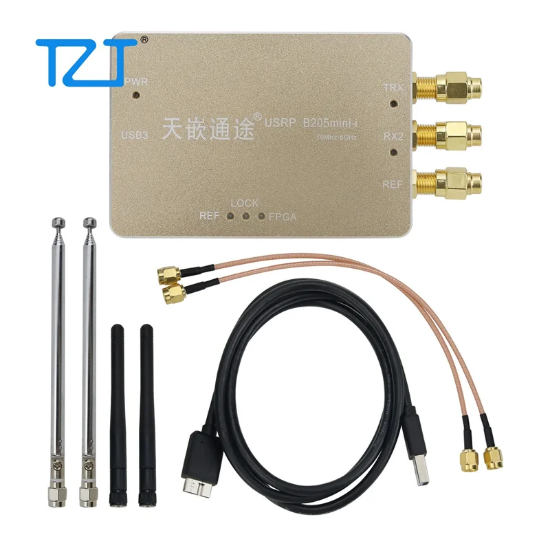 TZT USRP B205mini-i SDR 소프트웨어 정의 라디오, 라디오용 전이중 통신 지원, 70MHz-6GHz