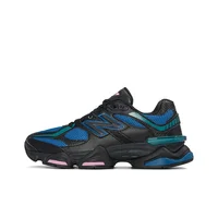 New Balance NB 9060 Chaussures décontractées unisexes basses noir bleu U9060AGC 1