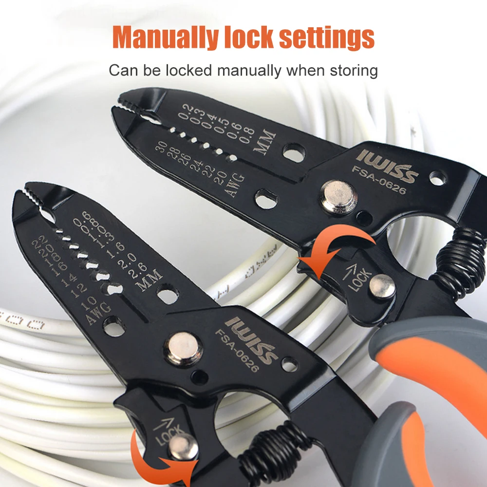 Multi Tool Wire Stripper Cutter Long-Nose Electrician Mini Hand Plier