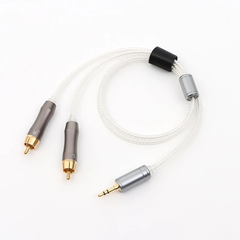 IvipQ RCA ̺ 3.5mm  2RCA  й 3.5mm 2 RCA Aux  ̺ TV PC DVD Ŀ ̾ ڵ