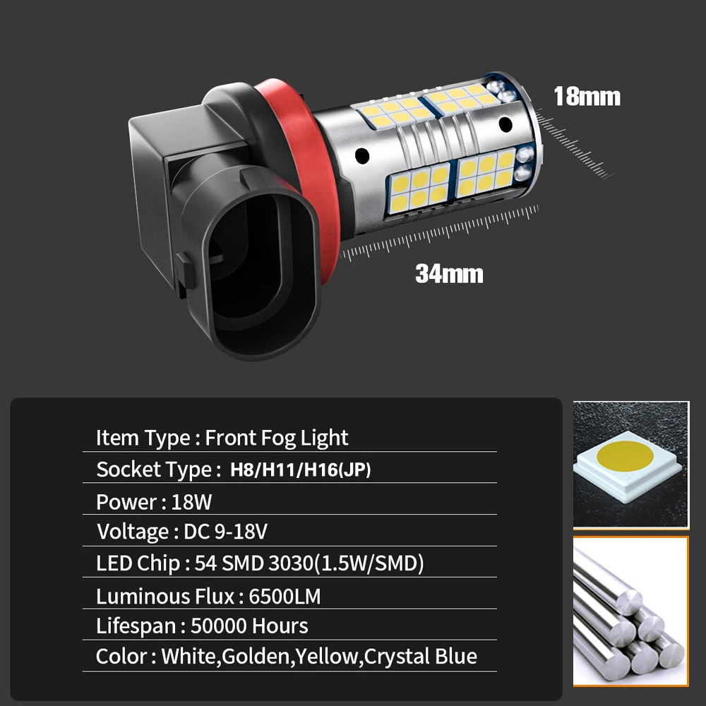 2pcs LED Ȱ Blub H11  Canbus ĳ CTS 2008 2009 2010 2011 2012 2013 2014 2015