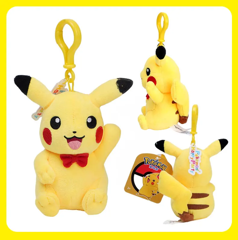 Tier Pokemon Serie Pikachu Pichu Eevee Espeon Sylveon Umbreon Kawaii Plüsch Spielzeug Niedlichen Anhänger Schlüsselring Schlüsselbund Geburtstag Geschenke – Detail 8