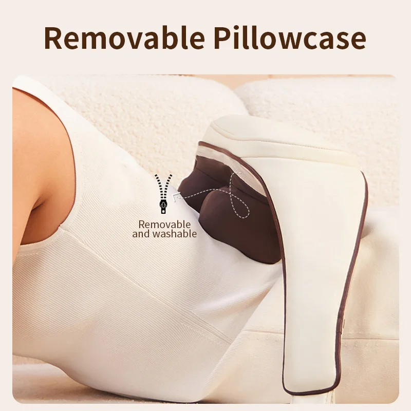 JinKaiRui U Shape Electrical Shiatsu Back Neck Shoulder Body Massager Infrared Heated Kneading Car/Home Massager neck massager