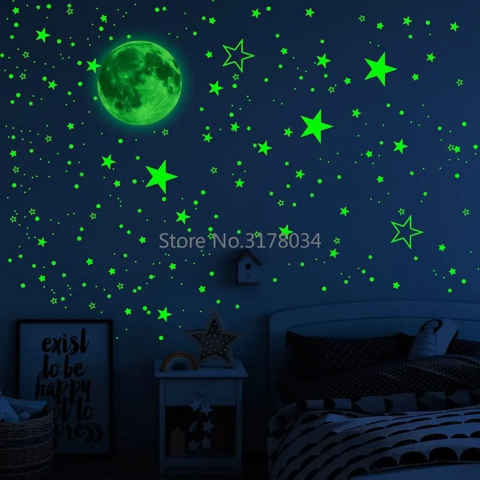 Glow In The Dark Tape Arrow, 100 Adesivi Con Freccia Luminosa Su Un Rotolo, Adatti Per Interruttori, Pareti, Sentieri, Telecomandi, Uscite Di Emergenza E Decorazioni - Foto 4