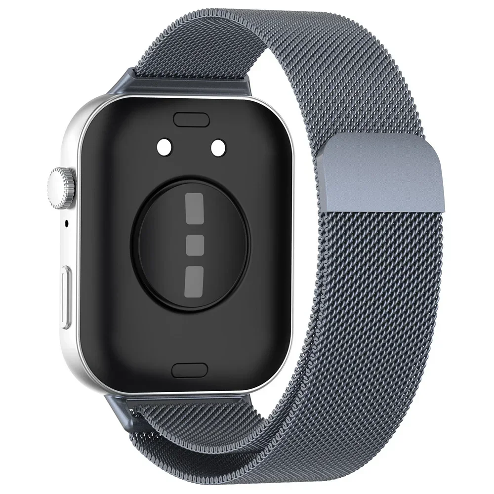 حزام ميلانيزي معدني لساعة هواوي فيت 3 4-4 برو ساعة...