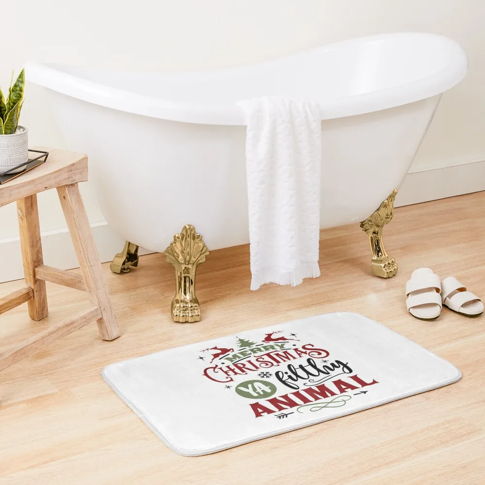 

Home Alone Merry Christmas Ya Filthy Animal Bath Mat DoorFor The Door Kit Bathroom Mat