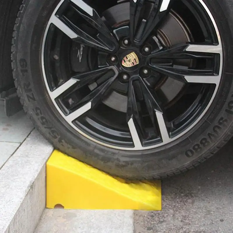 Vehicle Ramps Step Mat Entry Ramp Driveway Heavy Duty Home Threshold Garage Ramp Non Slip Flooring Versatile For Scooters