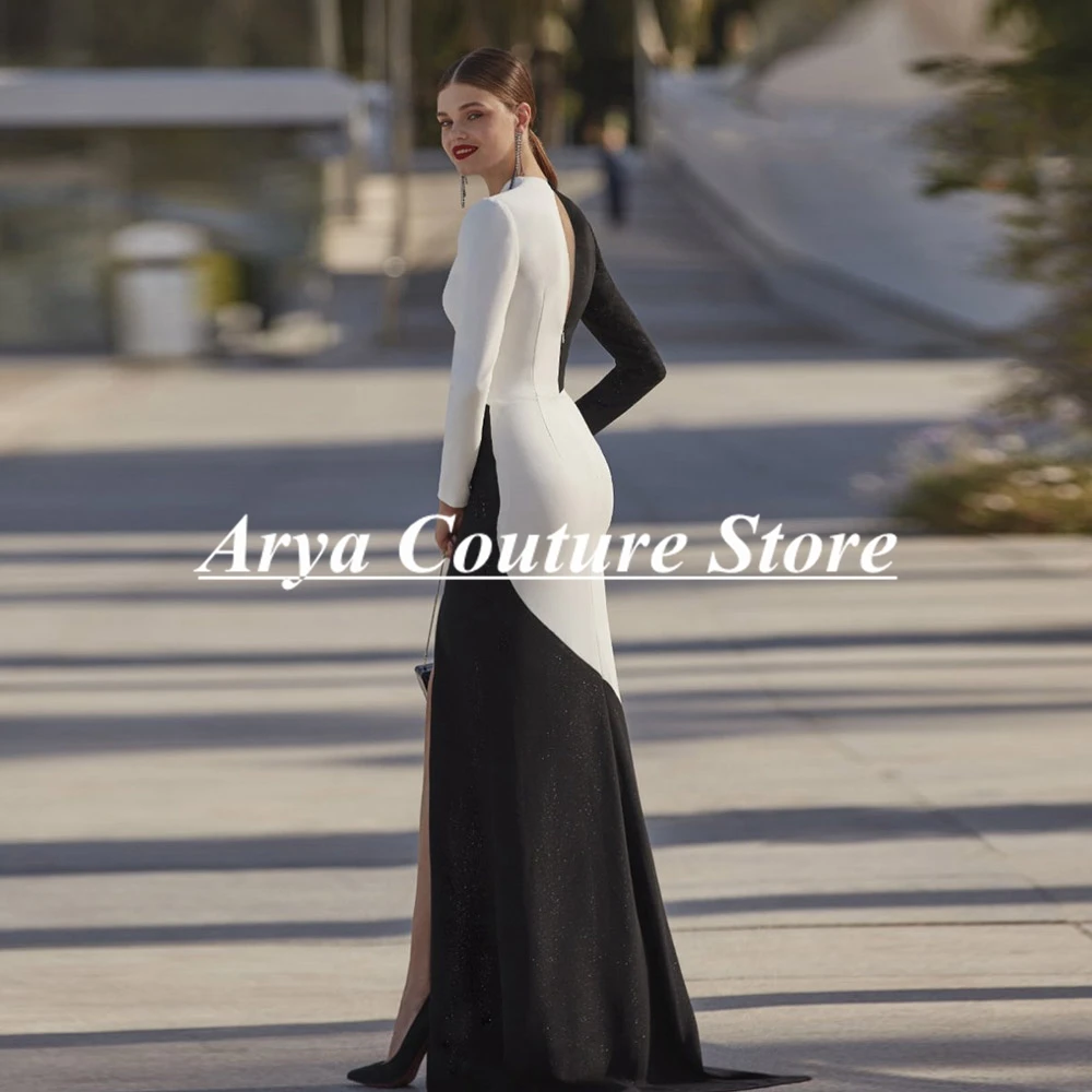 black and white evening dresses with sleeves Tadashi Shoji Rhinestone Floral Off the Shoulder Mixed Media Gown Ivory/Black