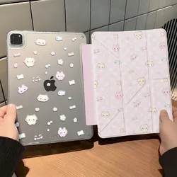 Sleek Pink Smart Case with Pen Holder - Pro 12.9 2021 2022 (YZGTSM - TD13618)