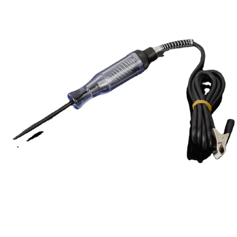 6V 12V 24V DC Car Truck Voltage Circuit Tester Digital Display Long Probe Pen Light Bulb voltage tester pen Automobile Diagnostic Tools Auto Repair