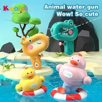 Water Gun Children's Cartoon Blow-Water Small Spray Toy Summer Outdoor Swimming Party Toys for Boys Girl Baby Bath Kids Gifts 1