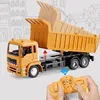 1/24 RC Car Electric Dump Truck Model Beach Rc Transport Car Children's Toy Boy Christmas Birthday Gift Model Truck 4