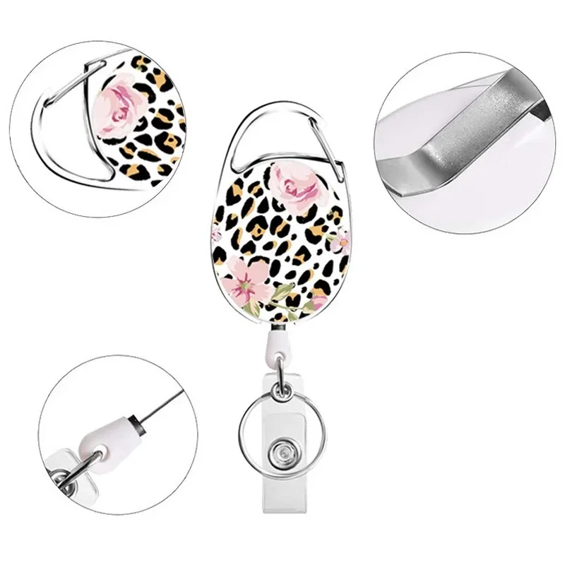 Retractable Badge Reel Belt Rope Office Lanyard Clip Keychain Name Tag Holder Keyring Id Card Key Ring Cord Reel Retract Pull Key Chain Badge retractable badge reel,retractable id lanyard,retractable id tag,badge holder keychain