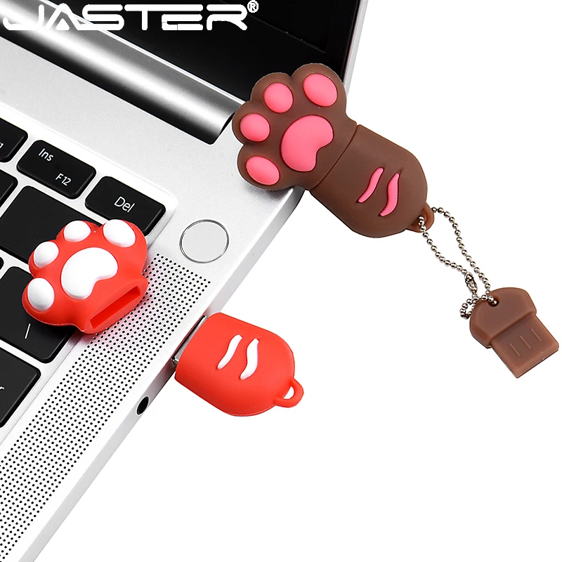 JASTER kot kreskówkowy łapa pamięć USB 64GB fajne pióro napęd 4GB 8GB 16GB 32GB czerwony Pendrive USB2.0 bezpłatny breloczek Pendrive 6 JASTER kot kreskówkowy łapa pamięć USB 64GB fajne pióro napęd 4GB 8GB 16GB 32GB czerwony Pendrive USB2.0 bezpłatny breloczek Pendrive 6