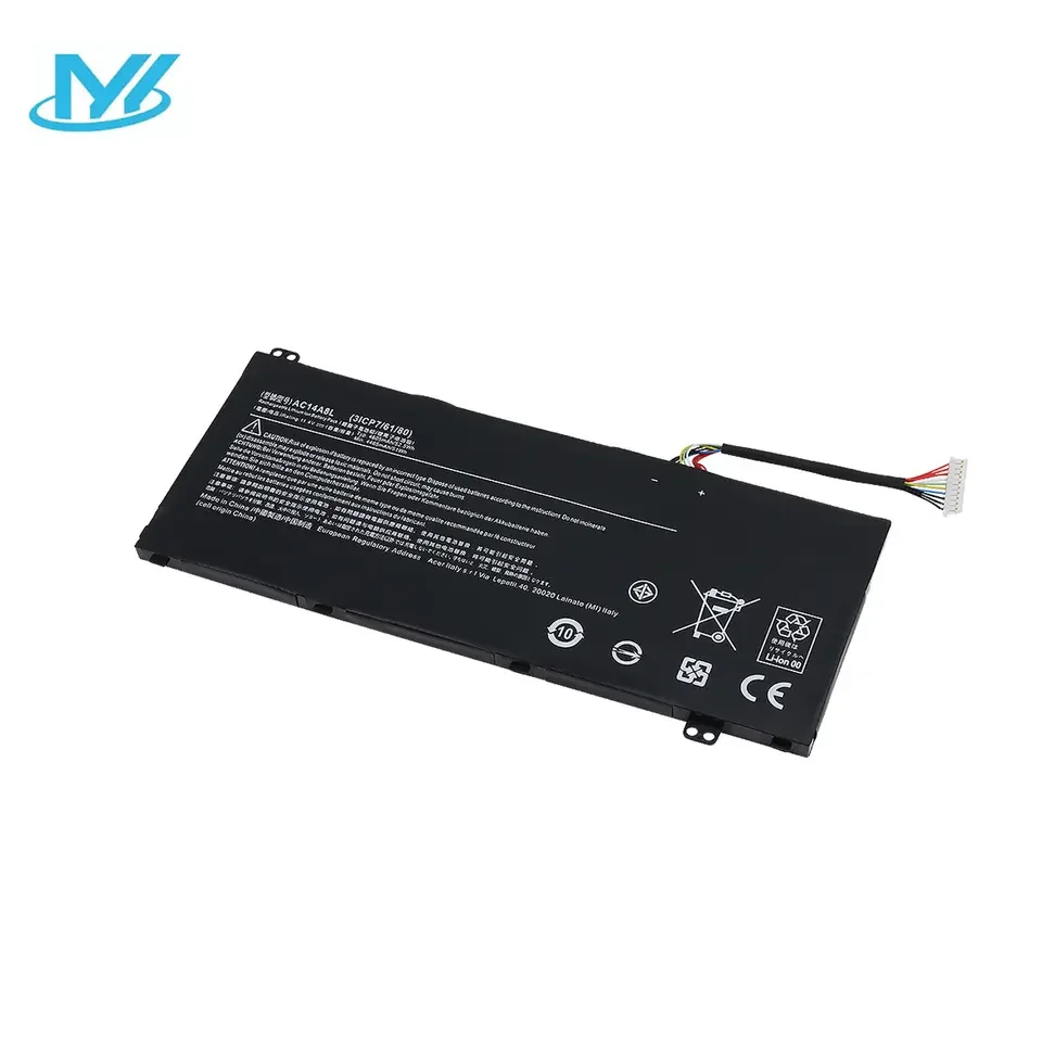Ac14A8L Batteria Al Litio Per Laptop Originale 4500Mah Prezzo Ac15B7 Per Aspire Ms2391 Nitro Series V15 Vn7-571 Vn7-591 Vn7-592