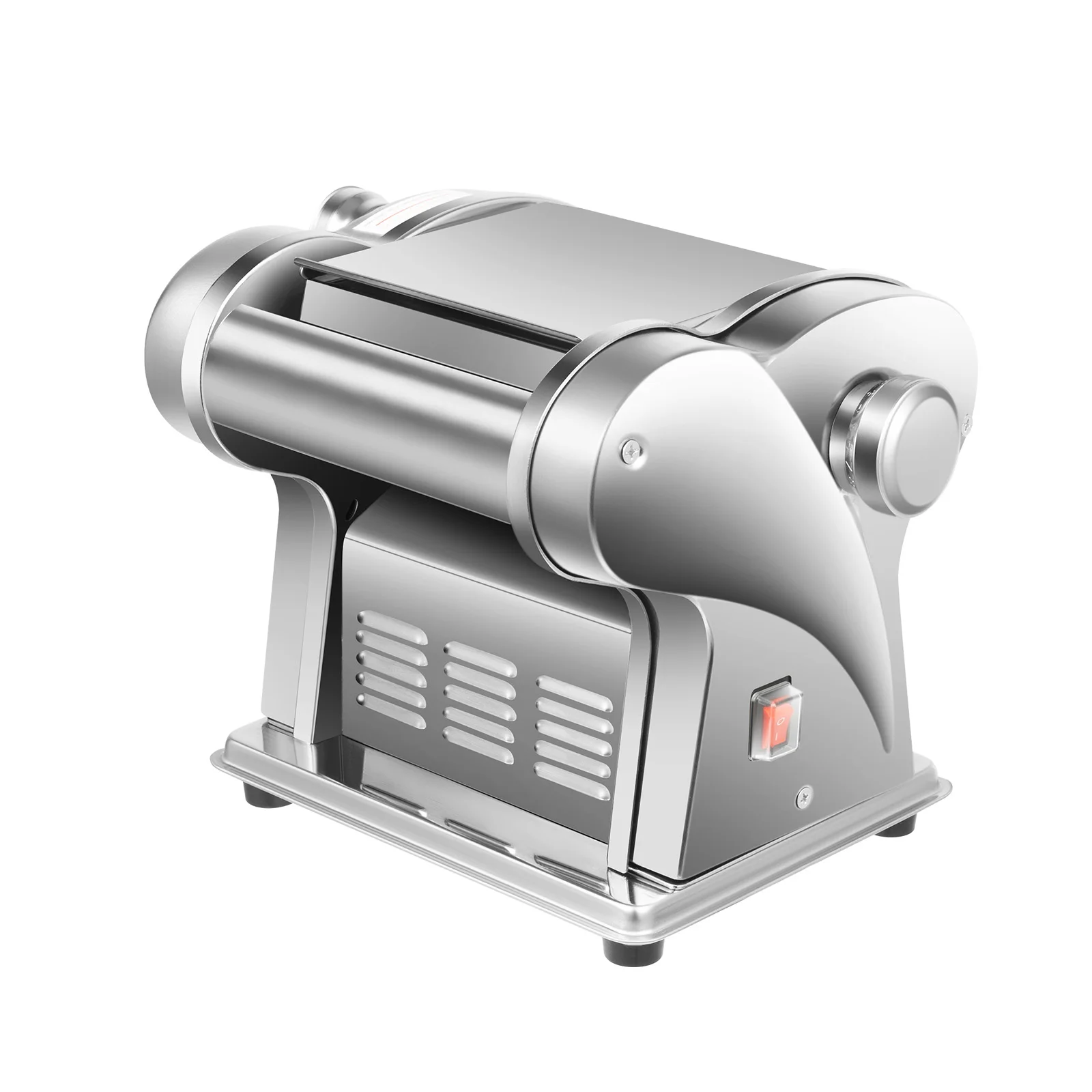 Electric Pasta Maker 135W, 8-Setting Noodle Machine with 2 Cutters (2mm/4mm) – 110V Stainless Steel for Lasagna Dumpling Wrappers 6