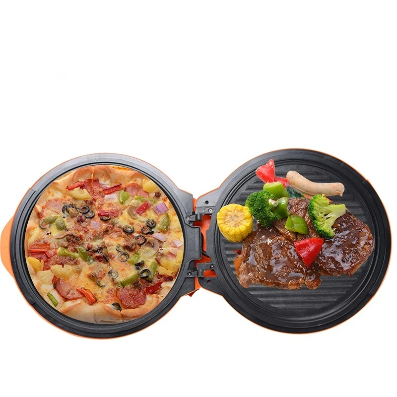 New Household Electric pancake maker Doublesided Heating Pancake Machine Suspended Fullautomatic Power Off Pancake Pan 2