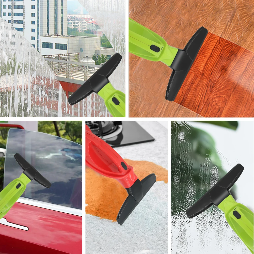 Cordless Window Vacuum, 3-in-1 Rechargeable Window Squeegee for Shower  Glass Doors, Car Window Cleaning, Home Mirrors, Tile, Electric Window  Cleaning Tool with 260ml Water Tank 