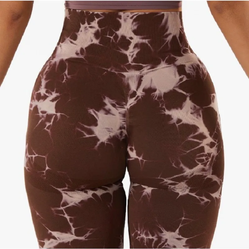 Women's High Waist Abdominal Tightening & Hip Lifting Yoga Pants Summer Running Training Quick Drying Women Tight Fitness Pants