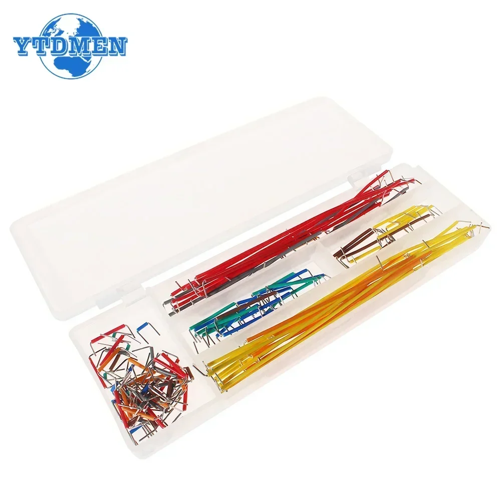 Enhanced Breadboard Jumper Wire Kit for Solderless PCB and DIY Electronics Projects