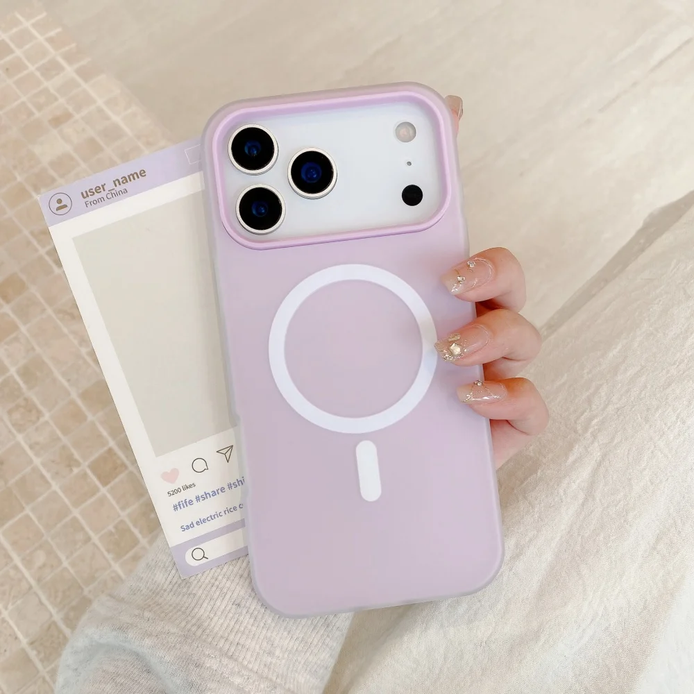 Candy Matte Translucent Silicone & Hard PC Back Cover Case