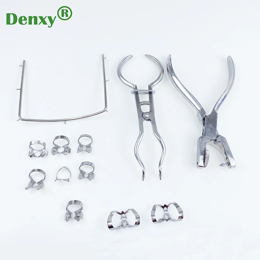 

Denxy 1set Dental Dam Perforator Rubber Hole Puncher Set Mouth Opener Puncher Pliers Dentist Device Dentistry Tools Instrument