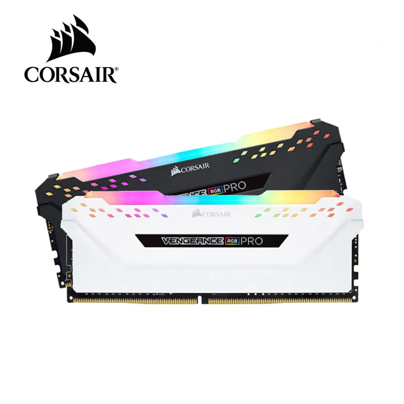 CORSAIR-Vengeance RGB PRO Ram Memory, DDR4, 8 Go, 16 Go, 32 Go