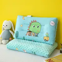 Super Soft Cartoon Printed Pattern Children Sleeping Pillow Kindergarten Cotton Small Pillow Baby Room Decor Stereotyped Pillow 1