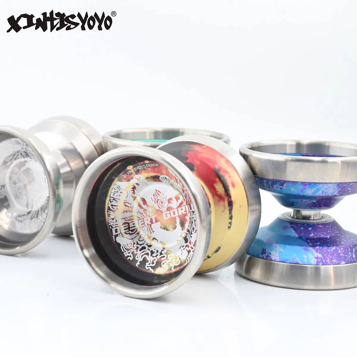 XINTISYOYO Desert gorilla Titanium alloy outer ring three material