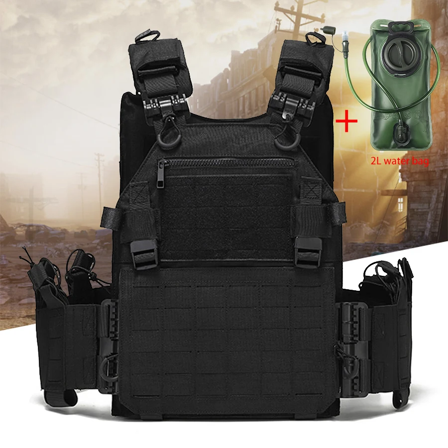 가벼운 아웃도어 어드벤처 조끼, 조절 가능한 어깨끈, 다양한 수납 포켓, 2L ..