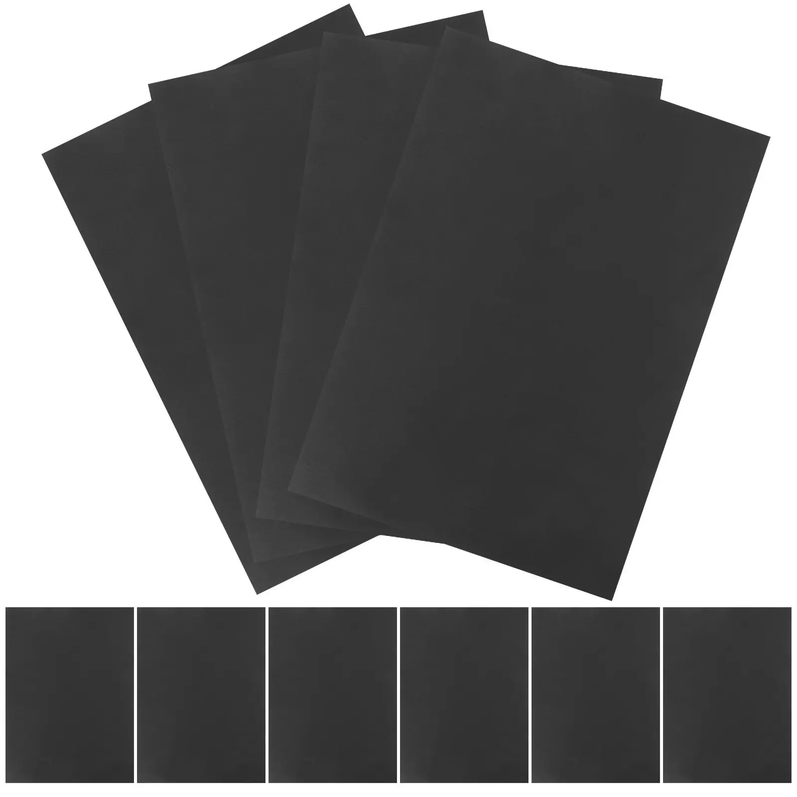 50Pcs DIY 공예 프로젝트를위한 빈 카드 종이 스크랩북 종이 절단 데쿠파주 파티 장식 선물 아트 메이킹 카드 용지