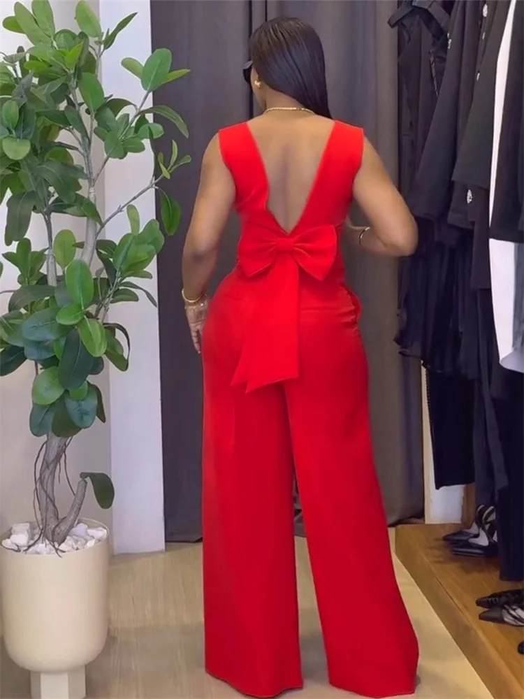 Wmstar Two Piece Set Women Top and Pants Set Sleeveless Office Lady Matching Outfits Elegant Clothes Wholesale Dropshipping 2025