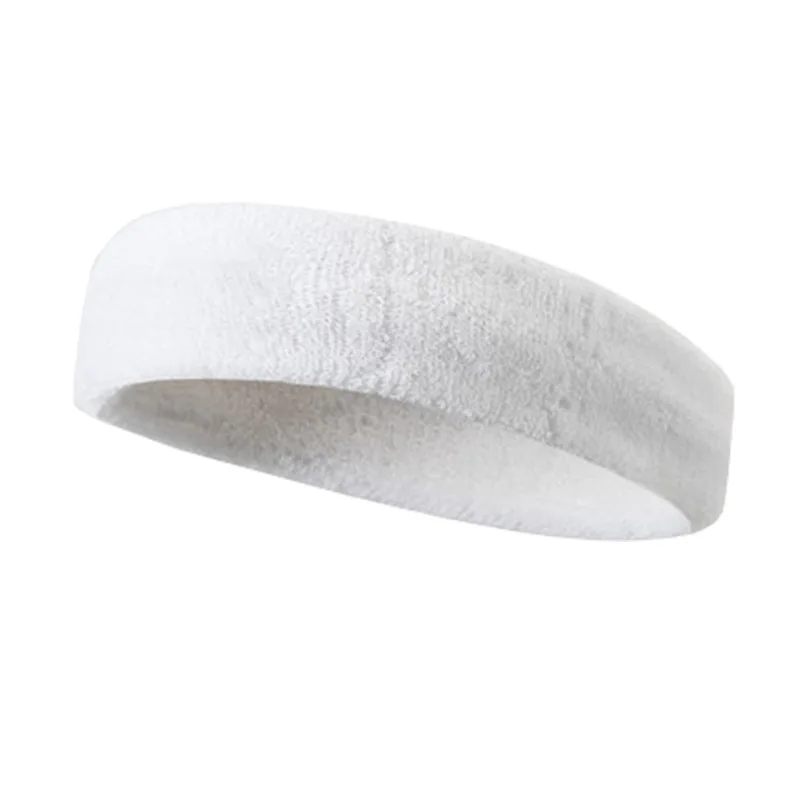 Cotton Athletic Elastic Sweat-Wicking Headband