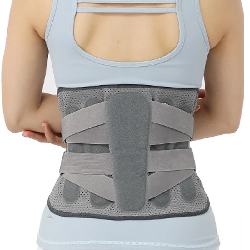 

3XL Steel Double Compression Support Spine Back Brace Waist Treatment of Lumbar Disc Herniation Muscle Strain Belt For Woman Man