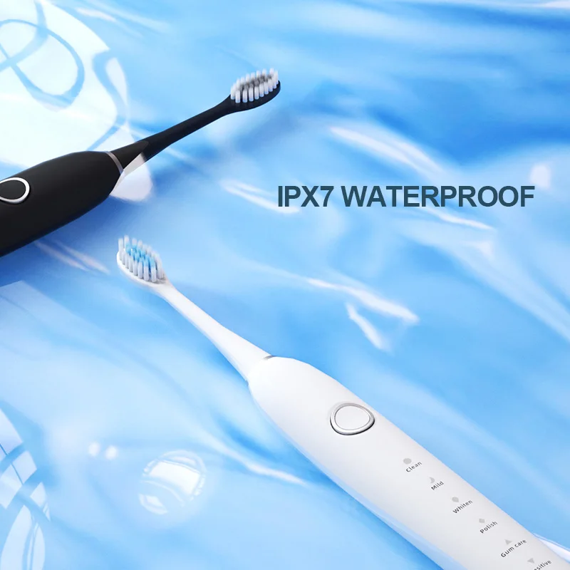 Xiaomi Smart Electric Sonic Toothbrush USB Rechargeable 6 Modes Smart Timer With Travel Box Holder Teeth Whitening Toothbrush