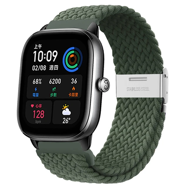 Correa de repuesto para Amazfit GTS 4/2 Mini, correa de silicona para GTS  3/4, pulsera de reloj - AliExpress