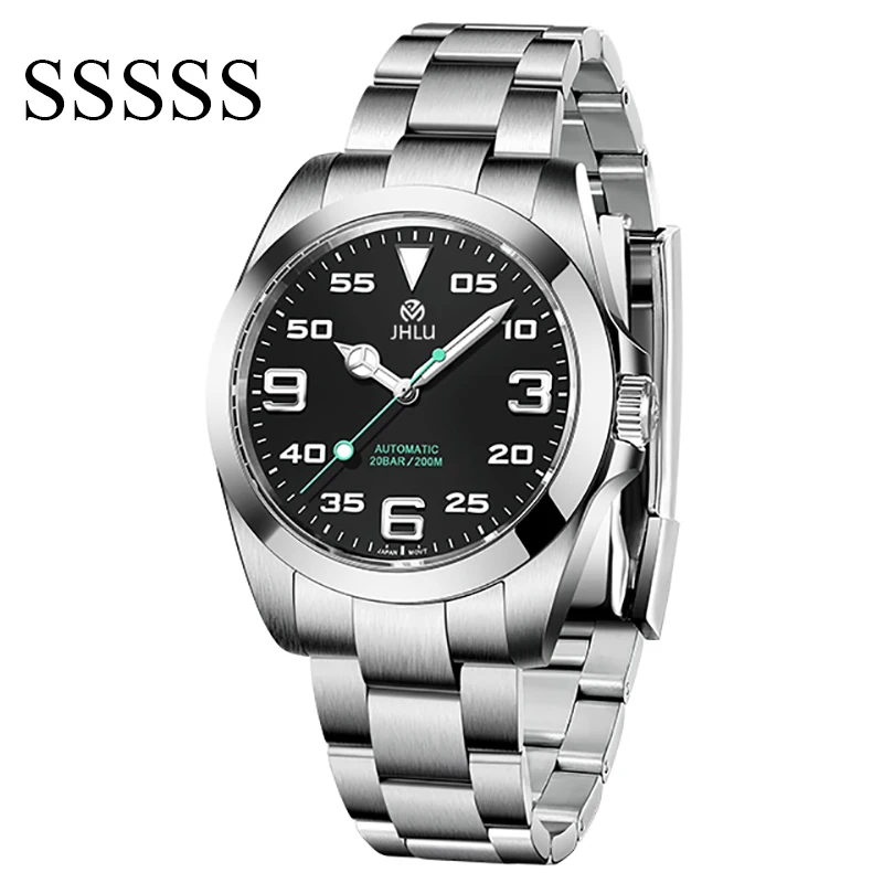 

New PD-1692 Men Mechanical Wristwatches Luxury Sapphire Glass AR Coated Automatic Watches 20bar JHLU Waterproof Watch Men SSSSS