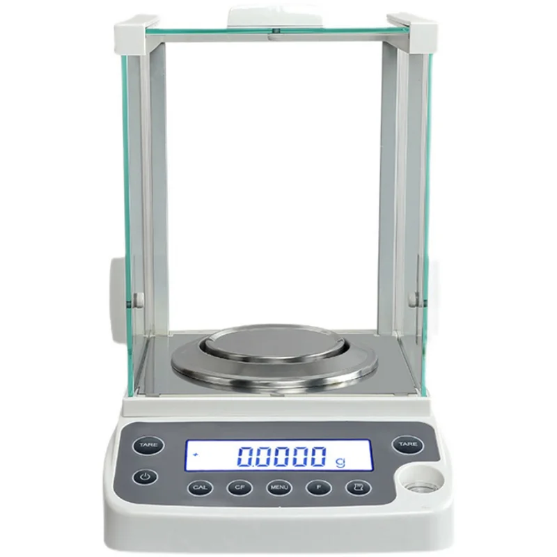 Lab-Analytical-Balance-Digital-Precision-Electronic-Scale-120g-0-0001g ...