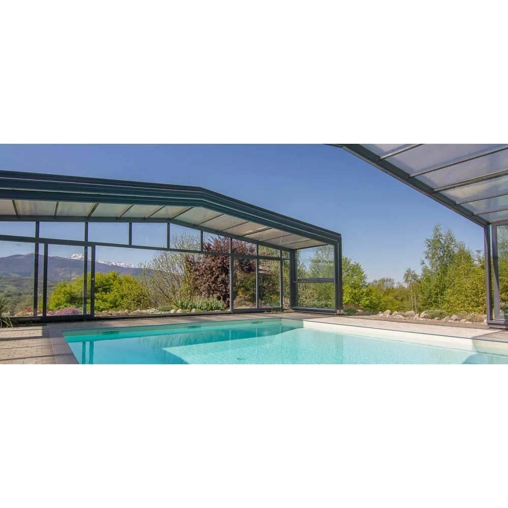 Couverture de piscine rétractable automatique 6