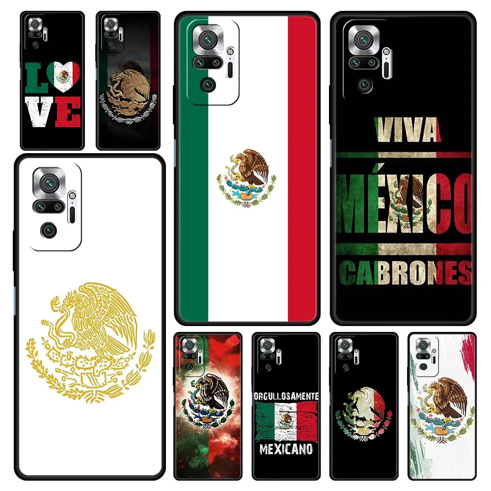 Mexico National flag Phone Case For Xiaomi Redmi Note 14 13 12 Pro Plus ...