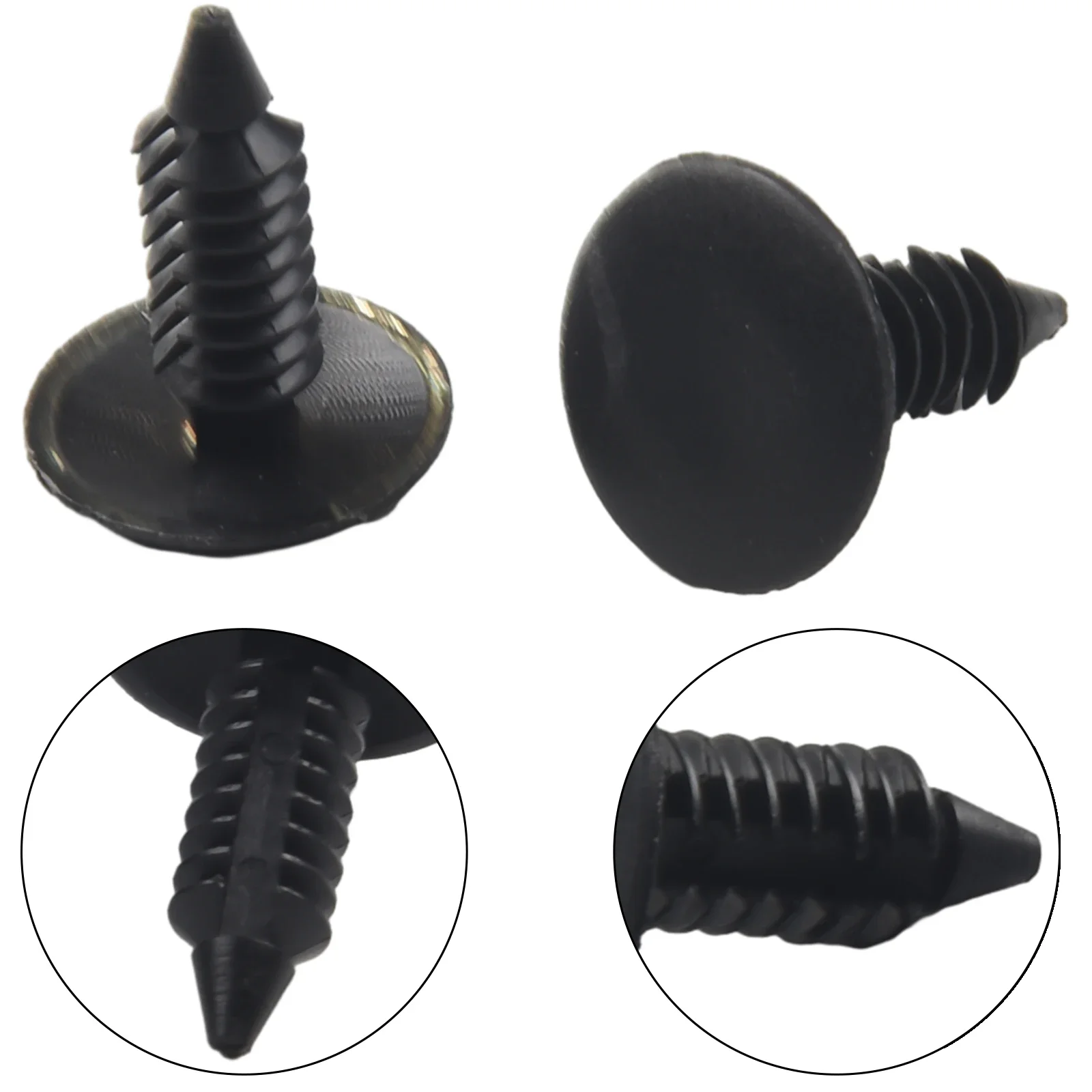 

Usage 20Pcs 8mm Hole Car Clips Fender Bumper Shield Retainer Plastic Rivet Push Pin Suitable For Various Applications