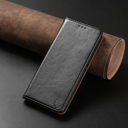 Eco - Friendly Magnetic Flip Leather Wallet Case with Card Holder Slot - iPhone 15 (Black)